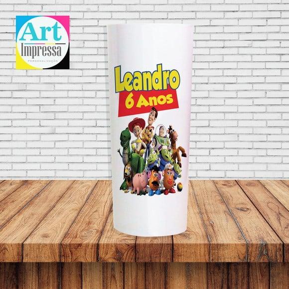 Copo Long Drink Personalizado Toy Story Lembrancinha Festa Infant