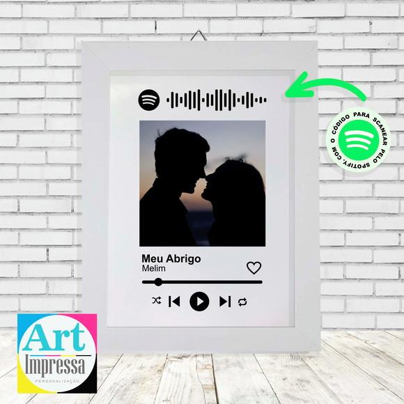 Quadro Interativo Personalizado com Foto