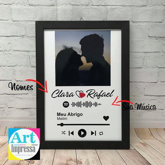 Quadro Interativo Personalizado com Foto