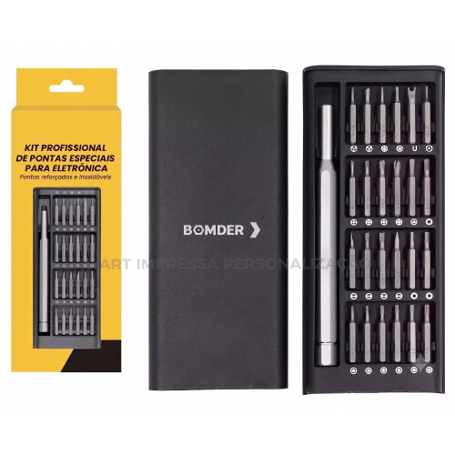 Kit Ferramentas Compacto com 24 Pontas Dia dos Pais