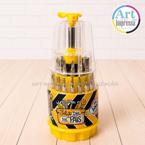Mini Kit Ferramenta com 31 Personalizado para Brinde