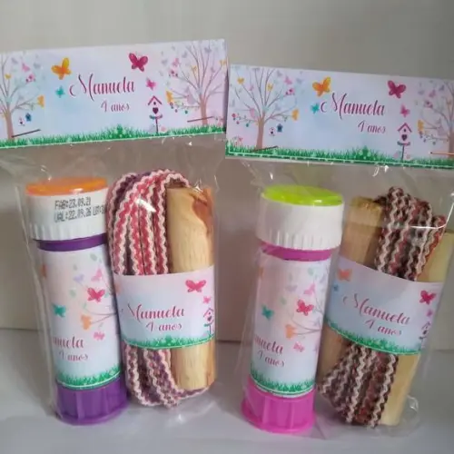 Kit Corda de Pular e Bolinha de Sabão