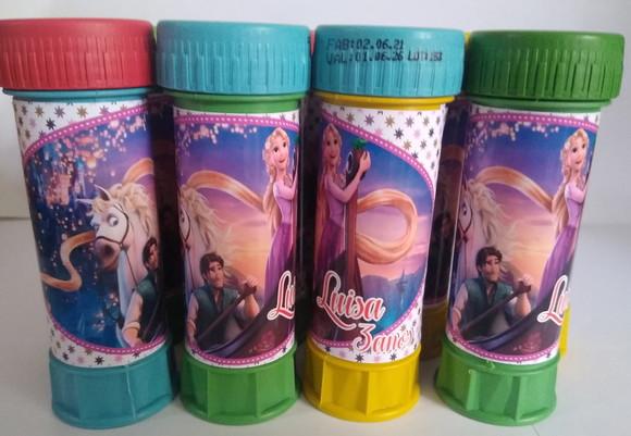 Bolinha de Sabão Personalizada Enrolados