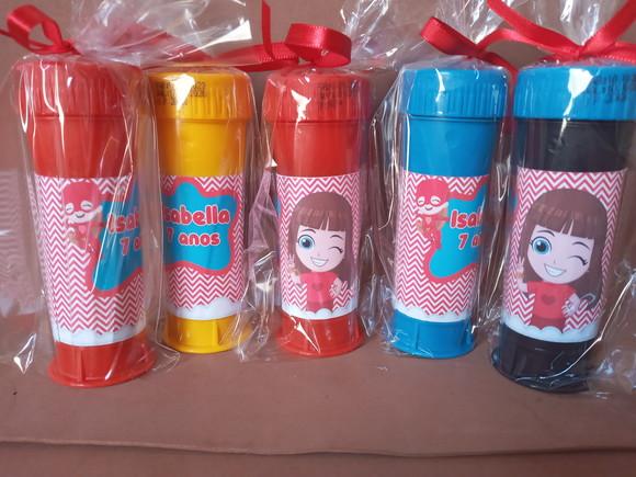 Bolinha de Sabão Personalizada Gi Neto