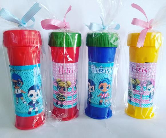 Bolinha de Sabão Personalizada Lol