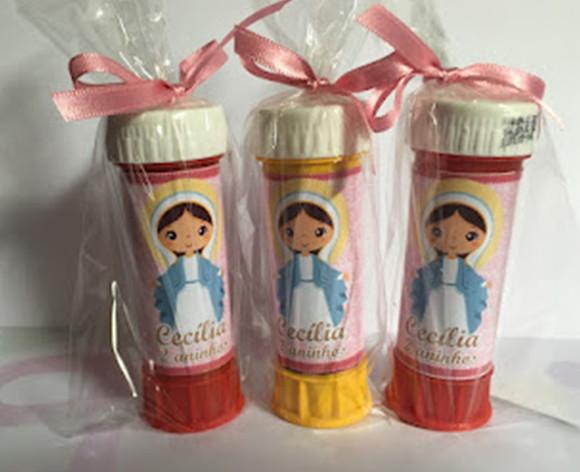 Bolinha de Sabão Personalizada Nossa Senhora das Graças