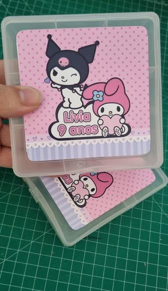 Caixa Guloseimas Kuromi e My Melody
