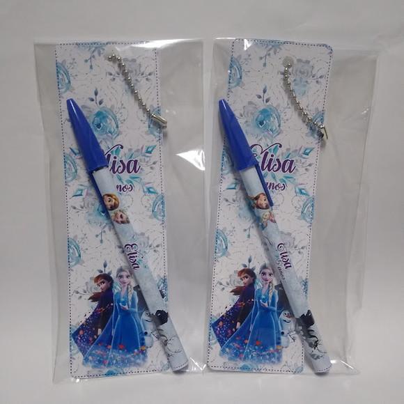 Card Canetas Personalizadas Frozen