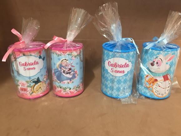 Cofrinho Personalizado Alice no Pais das Maravilhas