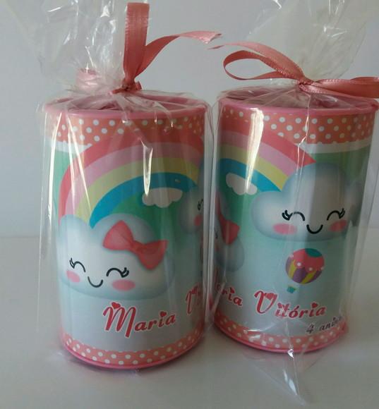 Cofrinho Personalizado Chuva de Amor