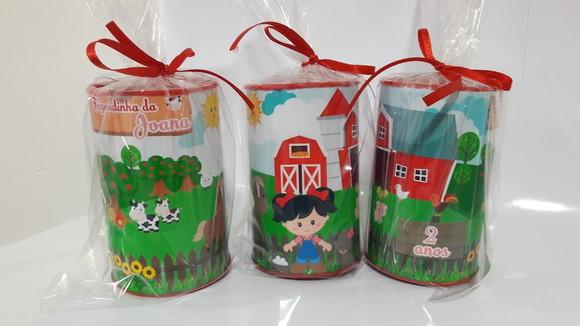 Cofrinho Personalizado Fazendinha
