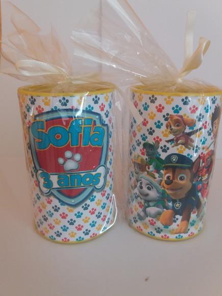 Cofrinho Personalizado Patrulha Canina