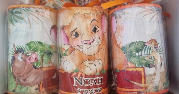 Cofrinho Personalizado Rei Leão