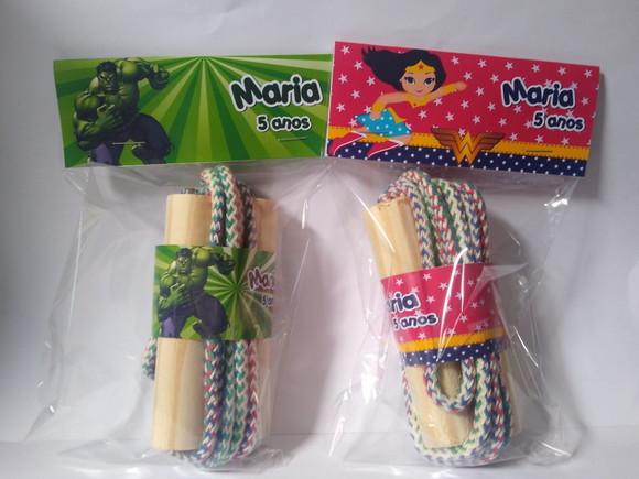 Corda de Pular Super Heróis