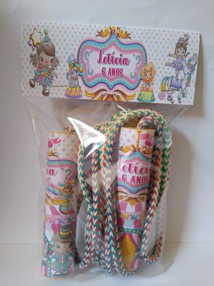 Corda Personalizada Circo Rosa