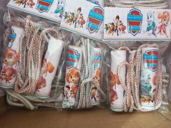 Corda Personalizada Patrulha Canina Rosa