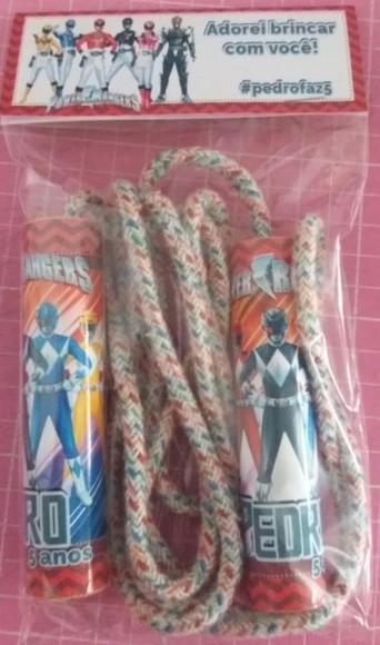 Corda Personalizada Power Rangers