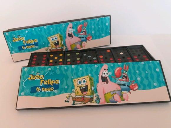 Domino Personalizado Bob Esponja