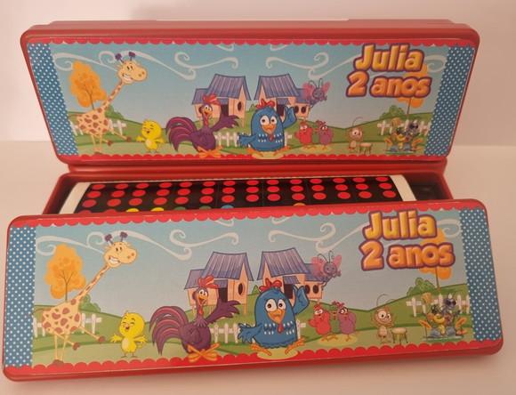 Domino Personalizado Galinha Pintadinha