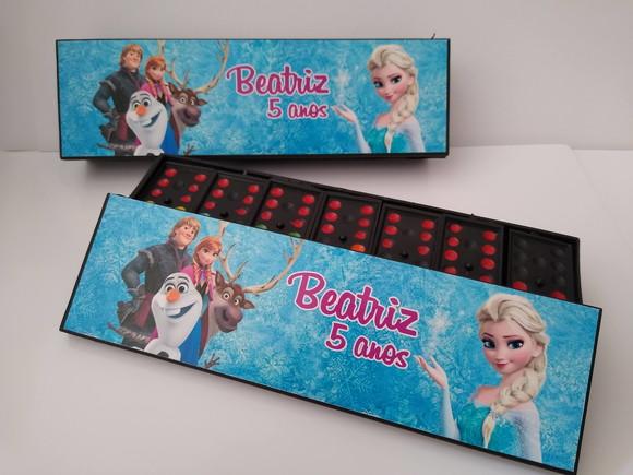 Domino Personalizado Frozen