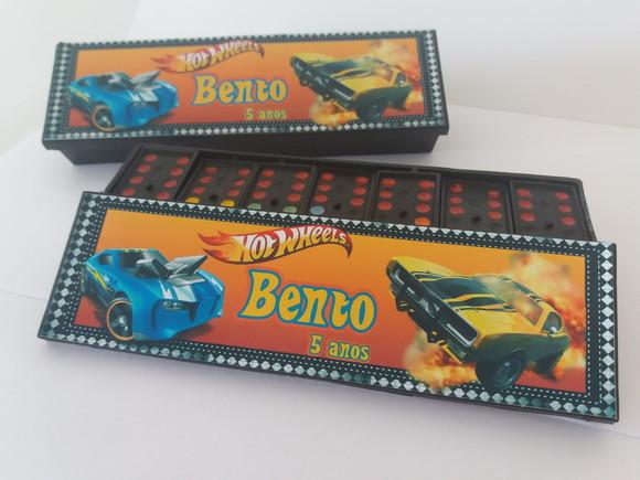 Domino Personalizado Hotwheels