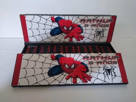 Domino Personalizado Homem Aranha