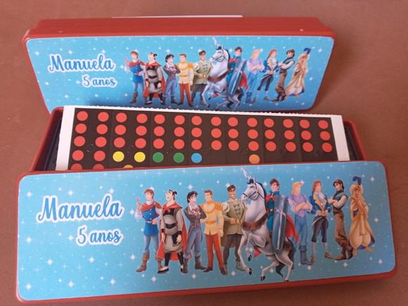 Domino Personalizado Princesas e Principes Disney