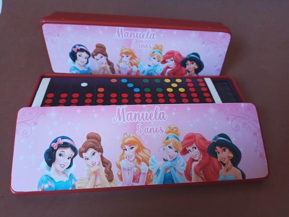Domino Personalizado Princesas e Principes Disney