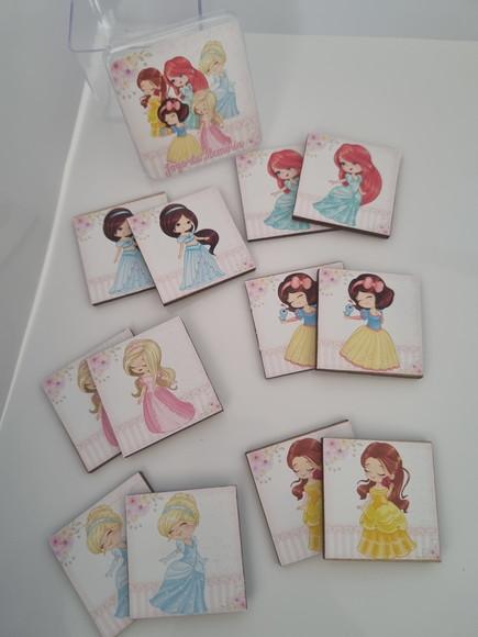 Jogo da Memória Princesas Cute