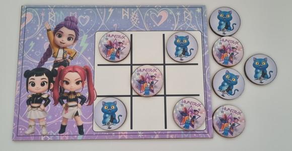Jogo da Velha mdf Guerreiras do K Pop