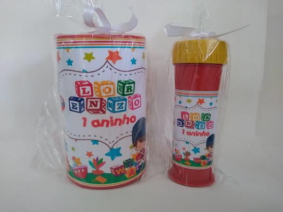 Kit Cofrinho e Bolinha de Sabão Brinquedos