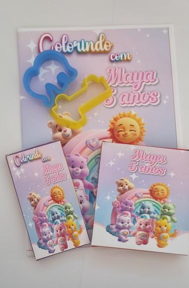 Kit Colorir com Massinha Ursinhos Carinhosos
