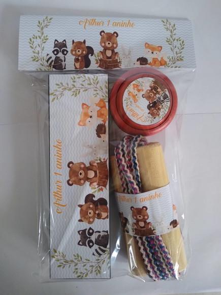 Kit Corda Domino e Ioio Bosque Encantado
