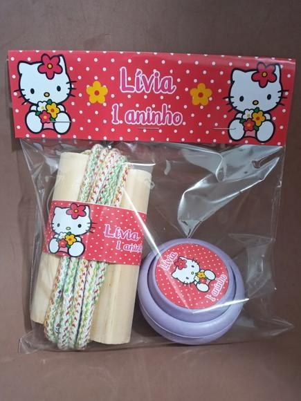 Kit Corda e Ioio Personalizados Hello Kitty