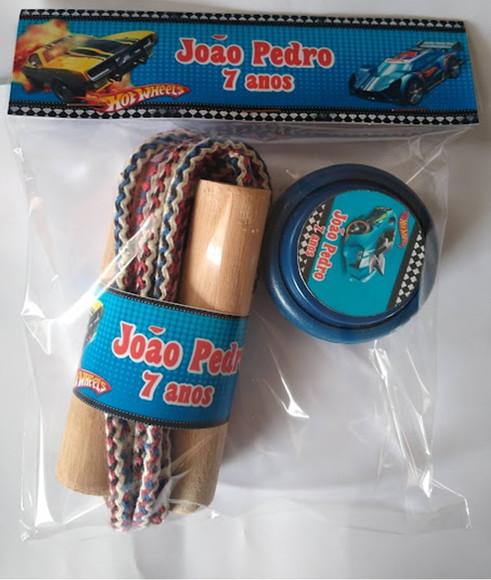 Kit Corda e Ioio Personalizados Hotwheels