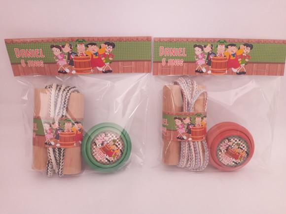 Kit Corda e Ioio Personalizados Turma do Chaves