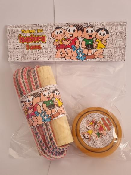 Kit Corda e Ioio Personalizados Turma da Monica