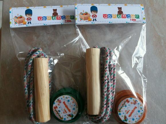 Kit Corda e Ioio Personalizados Brinquedos Antigos