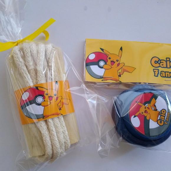 Kit Corda e Ioio Personalizados Pokémon