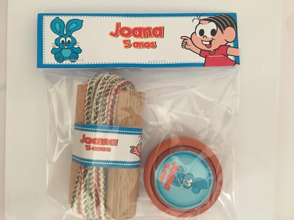 Kit Corda e Ioio Personalizados Sansão e Monica
