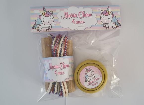Kit Corda e Ioio Personalizados Unicornio