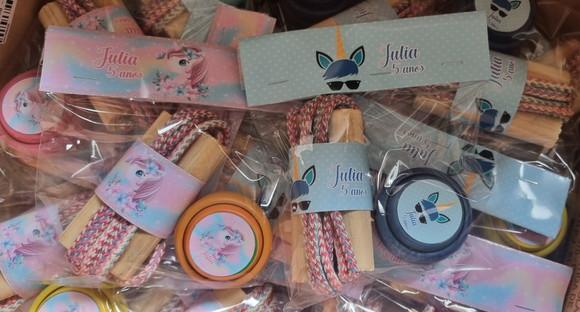 Kit Corda e Ioio Personalizados Unicornio