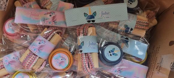 Kit Corda e Ioio Personalizados Unicornio