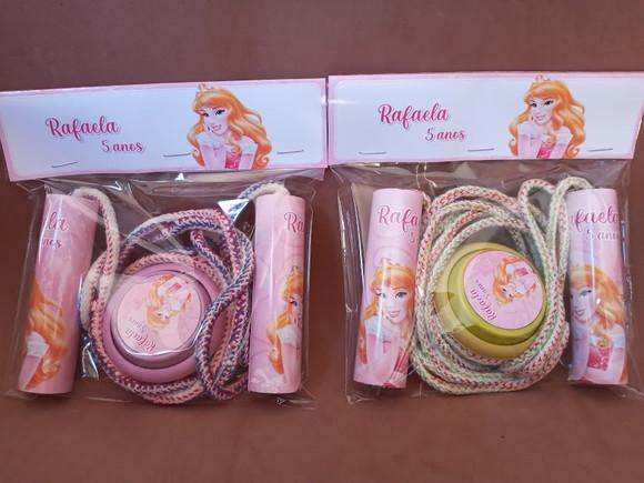 Kit Corda Personalizada e Ioio Bela Adormecida