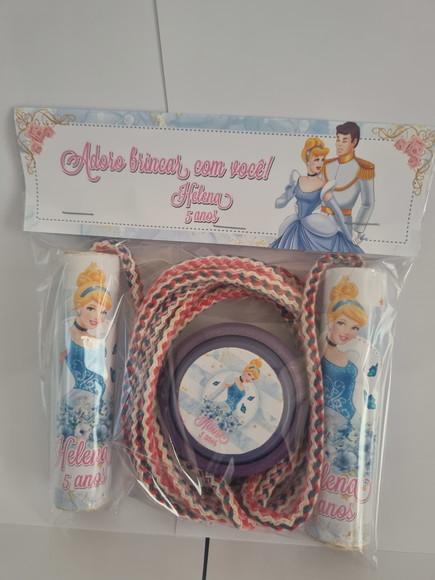 Kit Corda Personalizada e Ioio Cinderela