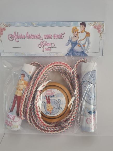 Kit Corda Personalizada e Ioio Cinderela