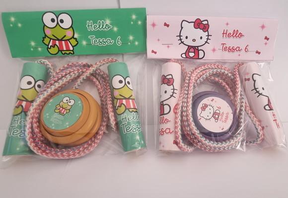 Kit Corda Personalizada e Ioio e Hello Kitty
