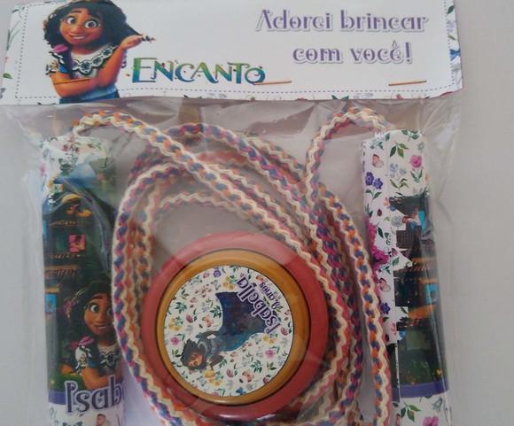 Kit Corda Personalizada e Ioio Encanto