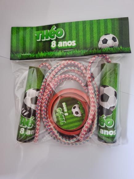 Kit Corda Personalizada e Ioio Futebol