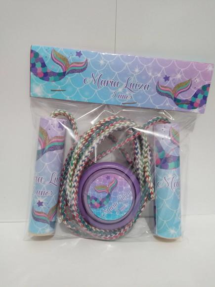 Kit Corda Personalizada e Ioio Sereia